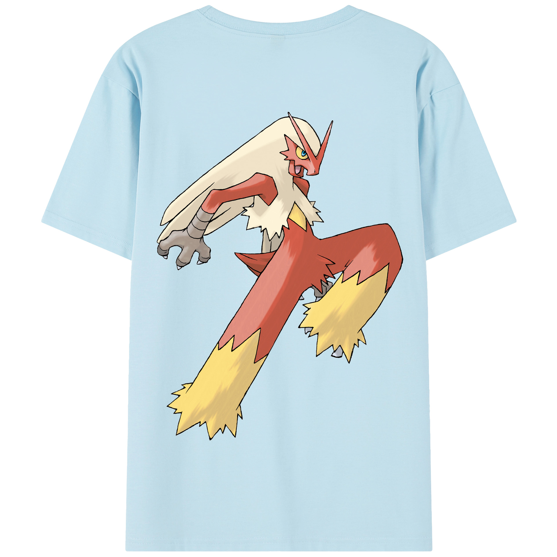 （画像用） ポケットモンスター Pokémon 綿100％半袖Tシャツ（背面プリント）